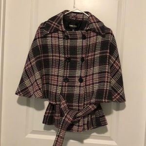 Never worn poncho jacket.